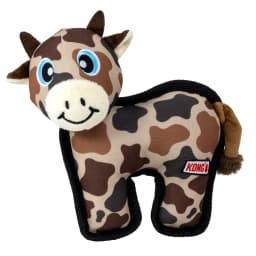 KONG® Ballistic® Cow Squeaker Dog Toy, Medium, for Dogs Between 15-35 lbs - Thumbnail 1