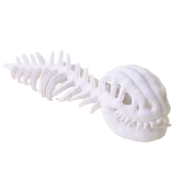 Stuffed Dinosaur, Dinosaur Skeleton Plush, Plush T Rex Bones, Plush Dinosaur Skeleton, Soft Sewn Construction for Home Display and Casual Playful Use - Thumbnail 2