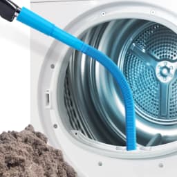 propuri Dryer Vent Cleaner Kit Dryer Lint Vacuum Attachment Brush, Lint Remover, Dryer Vent Vacuum Hose Replacement Parts, Blue - Thumbnail 1