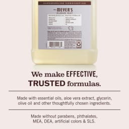 (4 pack) Mrs. Meyer's Clean Day Hand Soap Refill, Lavender Scent, 33 Fl Oz - Thumbnail 5