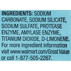 (3 pack) Great Value Automatic Dishwasher Powder, Original Scent, 75 oz, 1 Count - Thumbnail 3
