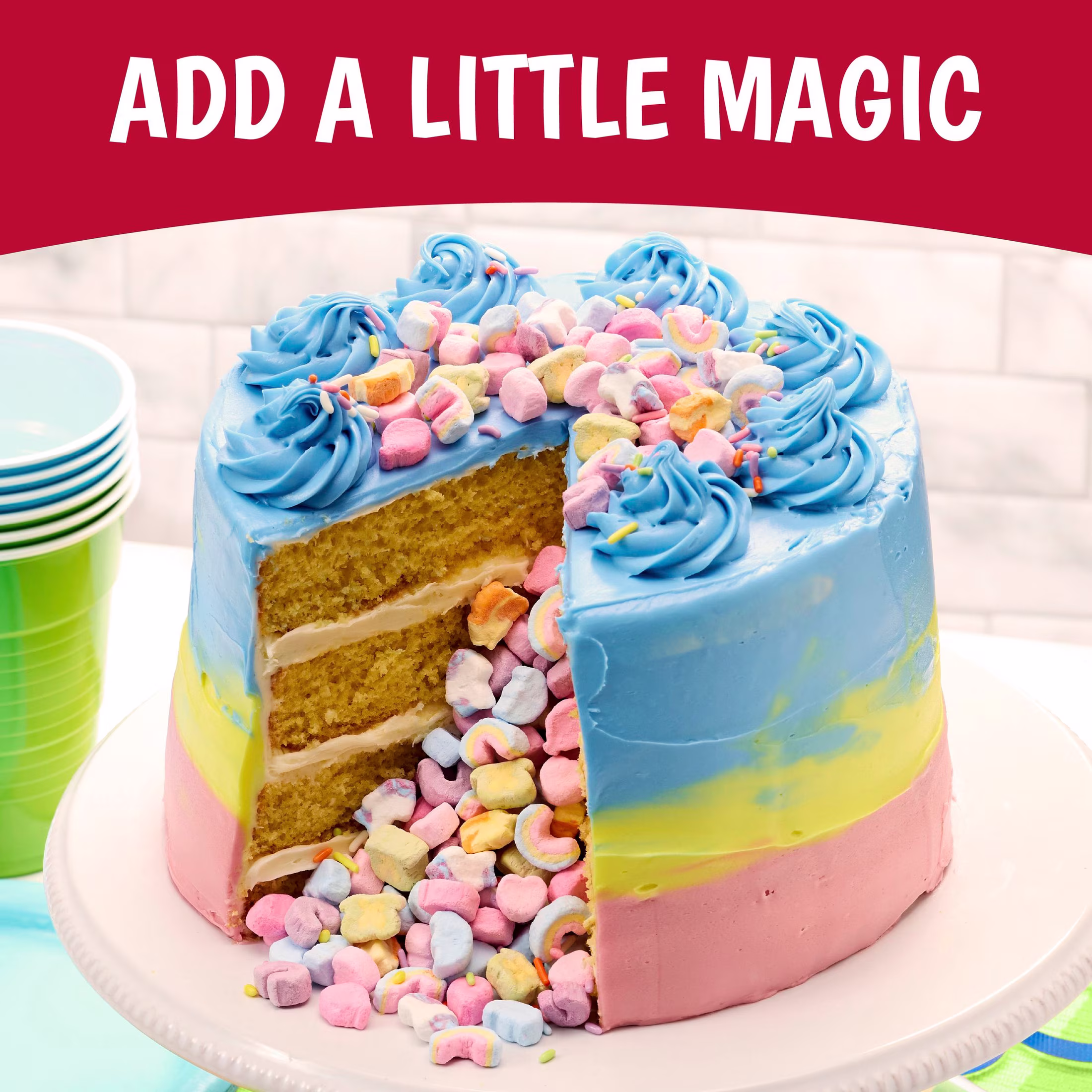 Lucky Charms Gluten Free Cereal with Marshmallows, Limited Edition Jumbo Unicorns, 10.5 oz - Thumbnail 5