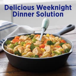 Birds Eye Voila! Garlic Chicken Skillet Meals, Frozen Meal, 21 oz. Bag - Thumbnail 4