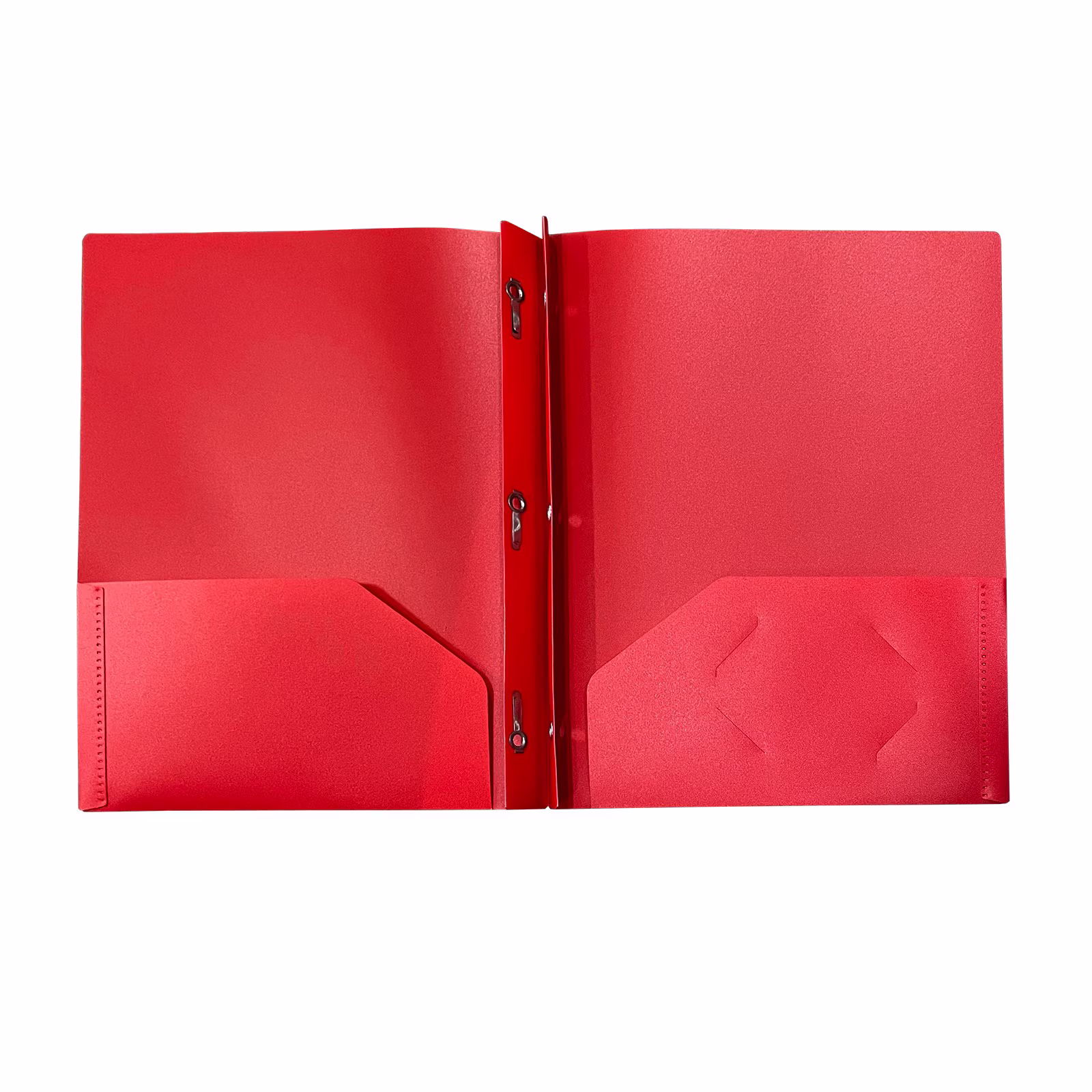 Plastic Folders with Two Pockets And Prongs Pocket Folders with Metal Prongs Fastener Clasps Letter Size File Folders Colored Folders Reusable - Thumbnail 7
