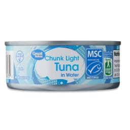 Great Value Chunk Light Tuna in Water, 5 oz, 4 Pack - Thumbnail 6