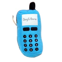 Interactive Dog Toy Colorful Pet Puppy Dogs Chew Toys Cute Phone Shape Play Squeaky Sound Plush Toys - Thumbnail 4