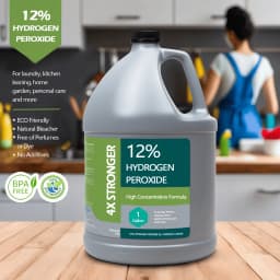 Nature Freedom 12% Hydrogen Peroxide All-Purpose Cleaner, 1 Gallon Bottl - Thumbnail 1