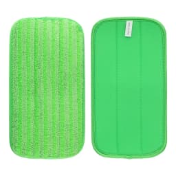 KLYNE - Mop Refills Mop Pads Reusable 12 Inch For Swifter Wet Jet Mops Green Home - Thumbnail 1