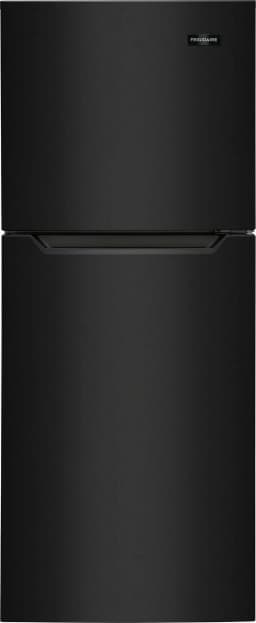 Frigidaire FFET1022UB 10 Cu. Ft. Top Freezer Apartment-Size Refrigerator, Black - Thumbnail 1