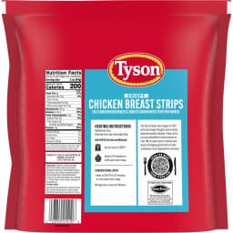 Tyson Frozen Crispy Chicken Breast Strips, 25 oz, 13g Protein per Serving (Fully Cooked) - Thumbnail 12