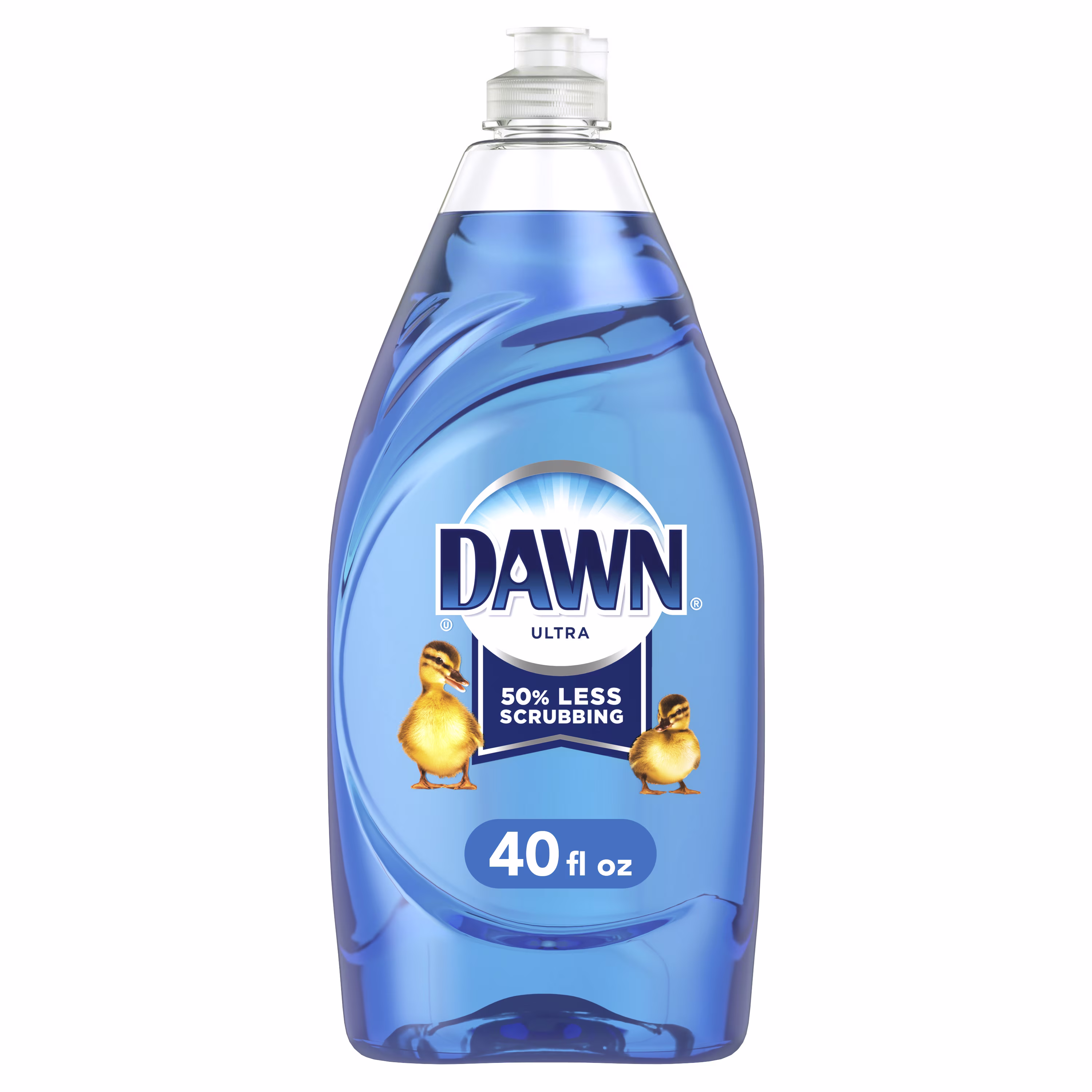 Dawn Ultra Liquid Dish Soap, Original Scent, 40 fl oz - Thumbnail 1