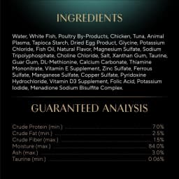 Sheba Wet Cat Food Cuts in Gravy Delicate White Fish & Tuna Entree, 2.6 oz Perfect Portions Twin-Pack Tray - Thumbnail 6