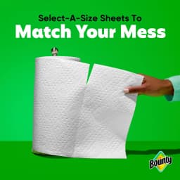Bounty Paper Towels Select-A-Size Print, 2 Triple Rolls, 123 Sheets per Roll - Thumbnail 6