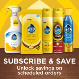 Pledge® Everyday Cleaner™ Multi Surface Antibacterial Cleaner, Aerosol, Fresh Citrus, 9.7 oz - Thumbnail 9