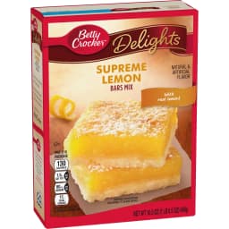 Betty Crocker Delights Supreme Lemon Bars Mix, 16.5 oz - Thumbnail 8