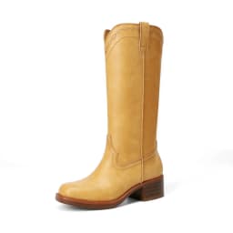 DREAM PAIRS Women's Knee High Boots Square Toe Tall Boots Pull-On Western Stitching Block Heel Fashion Boots - Thumbnail 1