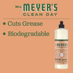 Mrs. Meyer's Clean Day Liquid Dish Soap, Geranium Scent, 16 Fluid Ounce, 3 Count - Thumbnail 4