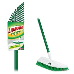 Libman No Knees Floor Scrub Green Steel Handle - Thumbnail 1