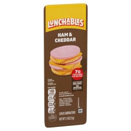 (5 pack) Lunchables Ham & Cheddar Value Pack, 1.9 oz Pack - Thumbnail 11
