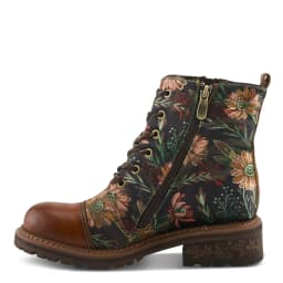 Spring Step L'Artiste Cordea Booties | Embroidered Leather Ankle Boots with Studded Details - Thumbnail 3