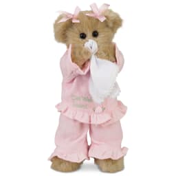 Bearington Sicky Vicky Get Well Soon Stuffed Animal Teddy Bear 10", For Ages 3-14 - Thumbnail 1