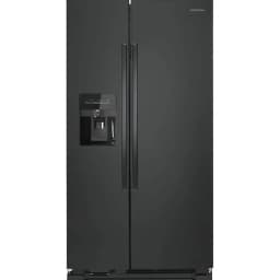 Amana ASI2175GRB 21 Cu. Ft. Black Side-by-Side Refrigerator - Thumbnail 1