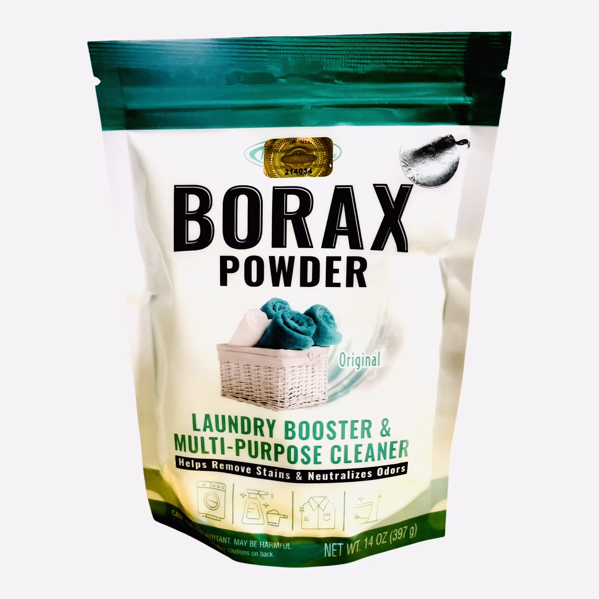 Borax Powder Laundry Booster and Multi-purpose Cleaner, 14 oz - Thumbnail 5