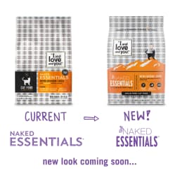 "I and love and you" Naked Essentials Chicken & Duck Flavor Dry Cat Food Grain-Free, 3.4 lb. Bag - Thumbnail 4