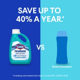 Clorox Fresh Guard Laundry Odor Remover, 0% Bleach, Color Safe, Clean Linen Scent, 80 fl oz - Thumbnail 11