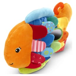 Melissa & Doug Flip Fish Soft Baby Toy Sensory Tummy Time Toys, Soft Fabric Toy For Babies, Infants - Thumbnail 4