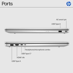 HP 17 inch Business Touchscreen Laptop, Intel Core i7-1355U, 32GB RAM, 1TB SSD, 17.3" HD+ Display, Backlit Keyboard - Thumbnail 3