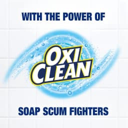 Scrub Free Total Bathroom Cleaner with OxiClean, Lemon Scent, 32 fl oz - Thumbnail 2