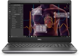 Restored Dell Precision 7550 15.6" FHD Workstation Laptop, Intel Core i7-10850H, 32GB RAM, 512GB SSD - Thumbnail 1