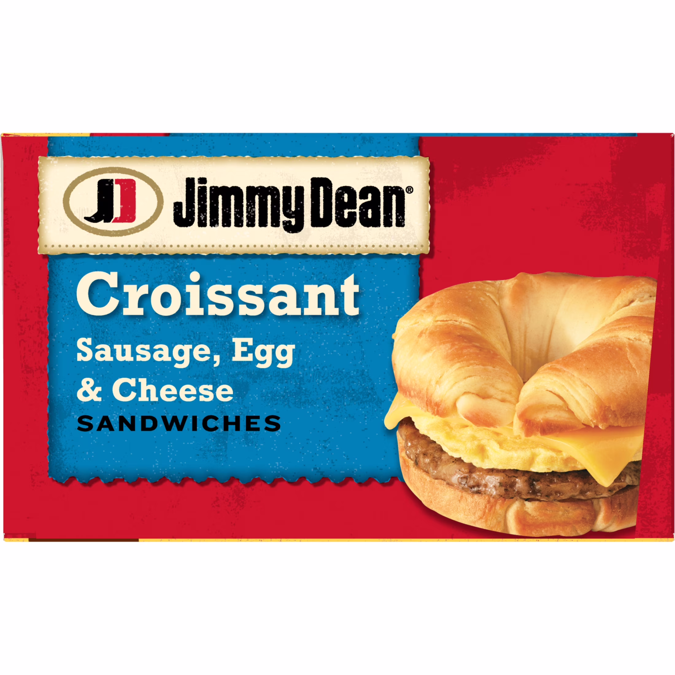 Jimmy Dean Frozen Breakfast Sandwich, Sausage Egg & Cheese Croissant, 54 oz, 12 Count - Thumbnail 16