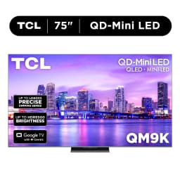 TCL 75" Class QM9K Series QD-Mini LED QLED 4K UHD Smart Google TV with Gemini (NEW 2025) - 144Hz, Local Dimming - Thumbnail 1