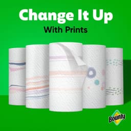 Bounty Paper Towels Select-A-Size Print, 6 Double Rolls, 82 Sheets Per Roll - Thumbnail 11