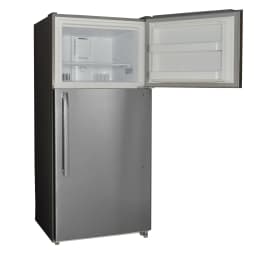 Smeta 18 Cu ft Refrigerator Top Freezer Thermostat Apartment Size Stainless Steel - Thumbnail 5