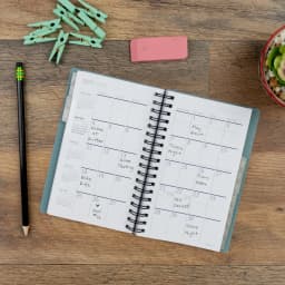PlanAhead Monthly/Weekly Planner, Small 4" x 6.25", 18 Month (Jul 2026 - Dec 2027), Teal - Thumbnail 2
