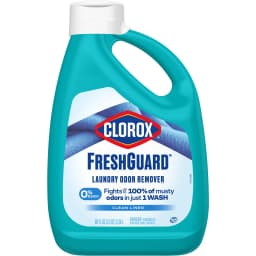 Clorox Fresh Guard Laundry Odor Remover, 0% Bleach, Color Safe, Clean Linen Scent, 80 fl oz - Thumbnail 2