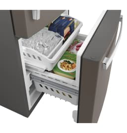 GE GDE21EMKES 21.0 Cu. Ft. Freestanding Bottom Freezer Refrigerator - Thumbnail 4