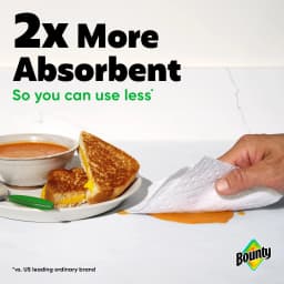 Bounty Paper Towels Select-A-Size White, 12 Double Rolls, 82 Sheets per Roll - Thumbnail 7