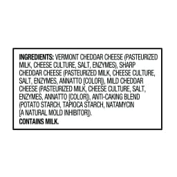 Great Value Triple Cheddar Finely Shredded Cheese, 8 oz Bag - Thumbnail 5