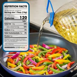 Great Value Vegetable Oil, Heart Healthy and Versatile, 1 Gallon Bottle - Thumbnail 5