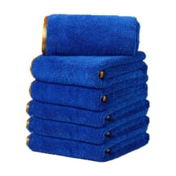 Microfiber Car Drying Towels, 16”x24“ Large Car Wash Detailing Buffing Polishing Towel , 380gsm, Pack - Thumbnail 1
