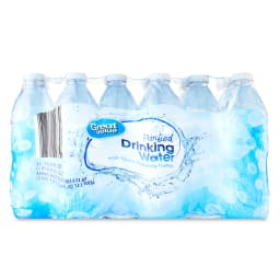 Great Value Purified Drinking Water, 16.9 fl oz, 24 Count - Thumbnail 1
