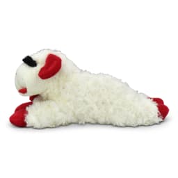 Multipet Plush Lamb Chop Dog Toy with Squeaker, Medium - Thumbnail 5