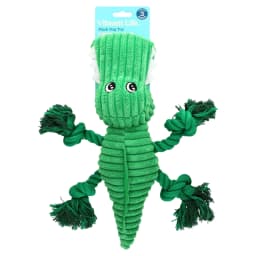 Vibrant Life Green Alligator Plush Dog Toy with Squeaker, Chew Level 3 - Thumbnail 7