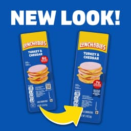 Lunchables Turkey & Cheddar Value Pack, 1.9 oz Pack - Thumbnail 2