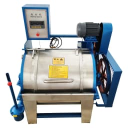 220V 60Hz 3PH Industrial Automatic Laundry Washing Machine 33LBS Capacity Dry Clothes - Thumbnail 1