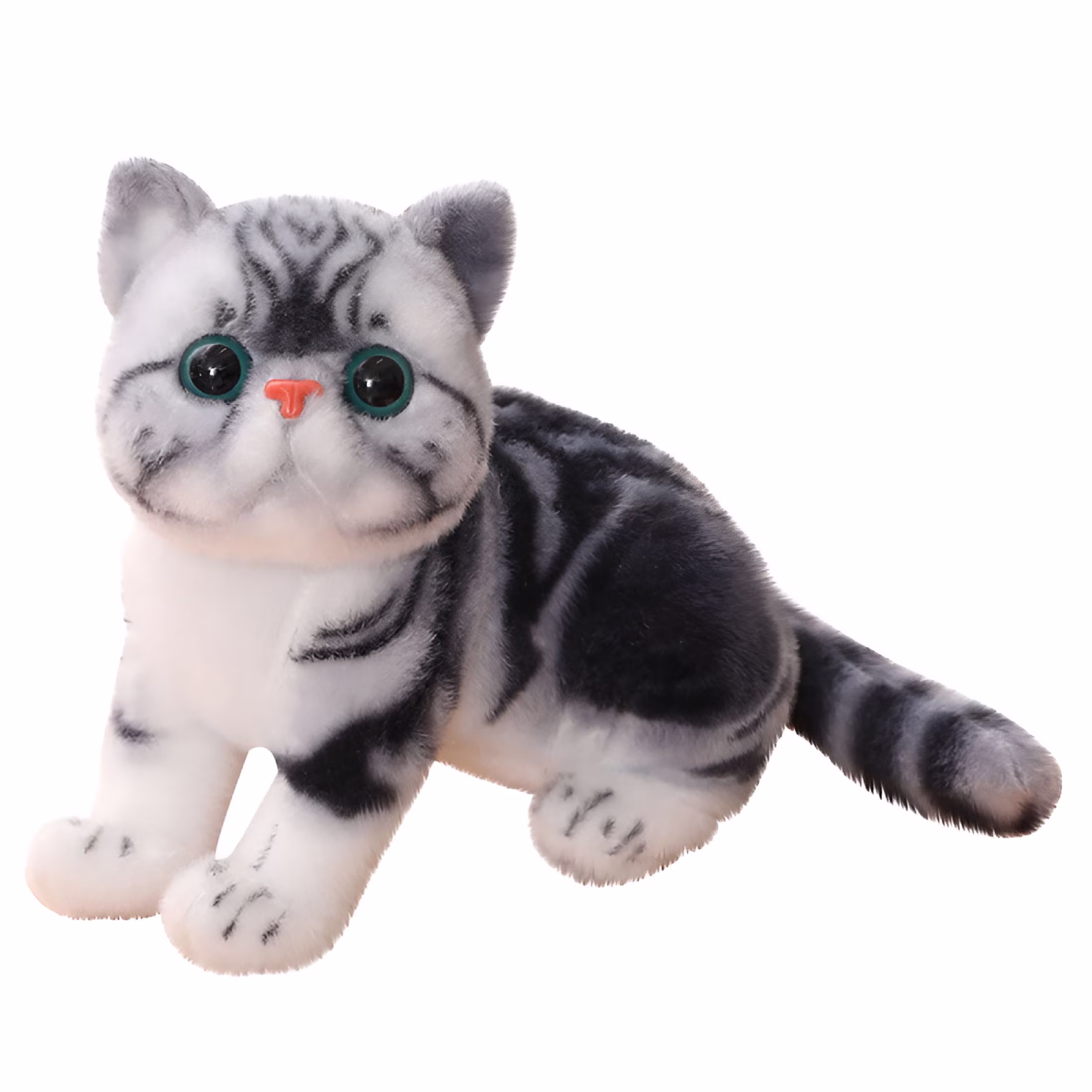 BESTSKY 15.7 Inch Ragdoll Cat Plush Stuffed Animal Toy - Realistic Handmade Plush Toy Present Gift - Thumbnail 1